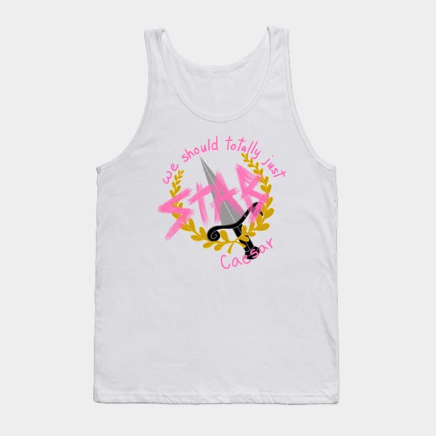 STAB CEASAR Tank Top by Paint Covered